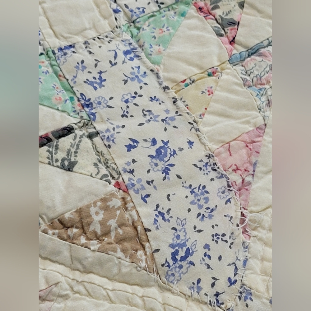 Vintage 8 point star Arch Quilt - Picture 13 of 17